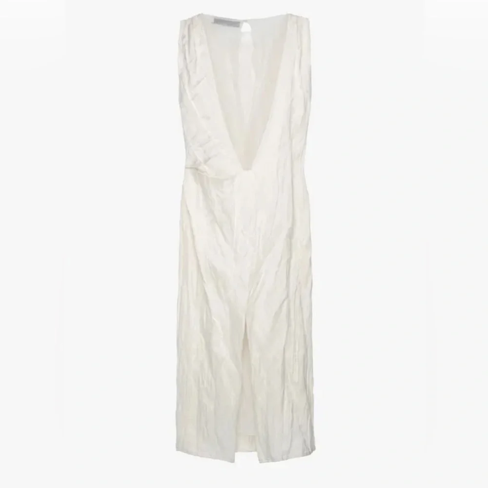 Zara Wrinkled Midi Dress Limited Edition